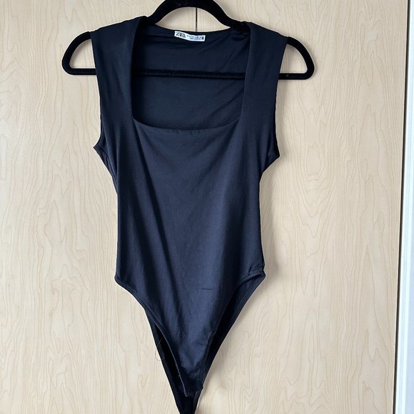 Zara Square Neck Bodysuit - Picture 1 of 5